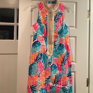Lilly Pulitzer goombay smashed shift dress